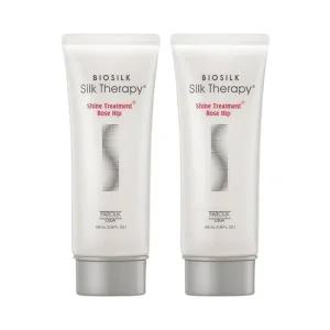 실크테라피 샤인 트리트먼트 플러스 로즈힙 100ml x2