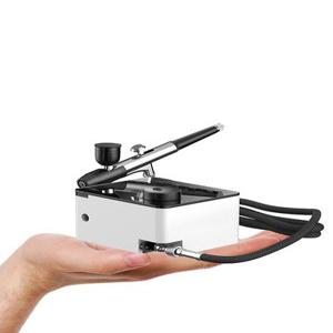 초소형 콤프레샤 미니 스프레이건 테이블형 가정용 프라 모델 도색 취미 모델링 피규어