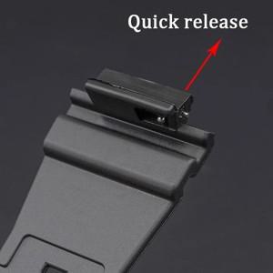 실리콘 스트랩 카시오 G-Shock GA-2100 용 오크 고무 스트랩 퀵 릴리스 TPU 수지 스포츠 다이빙 시계 밴드