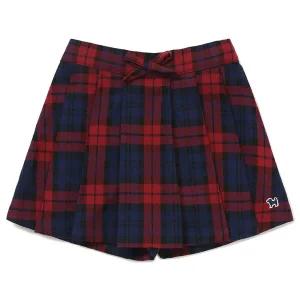 [HP블루독베이비]25년FW RD)체크주름스커트팬츠 45A19-412-0