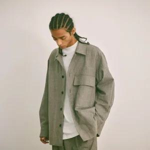 [지이크] [STEIN GARTEN] 코튼 오버핏 모크넥 티셔츠 화이트 (PHIBH8901)