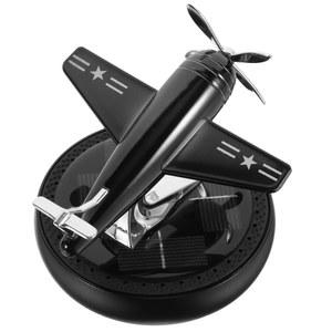 자동차 향수 장 태양열 헬리콥터 디자인 검정색 대시보드 장식 인테리어 액세서리 방향제