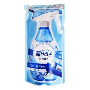 페브리즈 섬유탈취제 상쾌한향 리필 320ml 1개