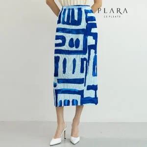 플라라 (88까지)플리츠아이스백슬릿스커트