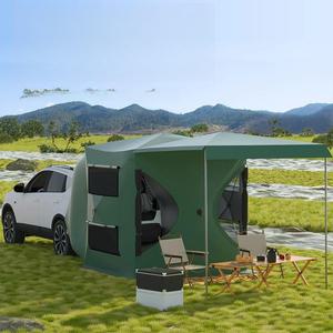 자동차후면텐트 도킹텐트 스타리아 텐트 suv 트렁크 선스크린 원터치 차량 차박텐트 카