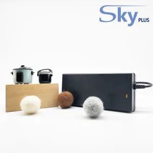 대한민국 SKYPLUS 어댑터 발뮤다 UEA390-2433 공기청정기 호환(3구접지)