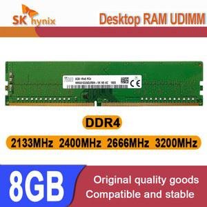 SK 하이닉스 데스크탑 메모리 UDIMM DDR4 8GB 2133MHz 2400MHz 2666MHz 3200MHz 1Rx8 2Rx8 PC4 2133P 2400T 2666V 3200AA 16GB 32GB
