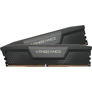 코르세어 복수 DDR5 RAM 64GB 2x32GB 6000MHz CL40 인텔 XMP iCUE 호환 컴퓨터 메모리 - 블랙 CMK64GX5M2B6000C40