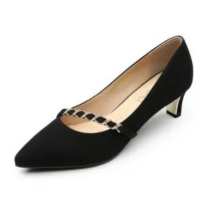 [갤러리아] [KUMKANG]로렐 여성 드레스 스트랩 장식 펌프스 LAUPUC5232WE1