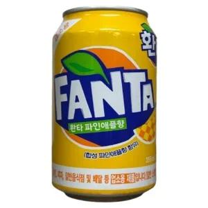 [코카콜라] 환타 파인애플 업소용 350ml x 24캔