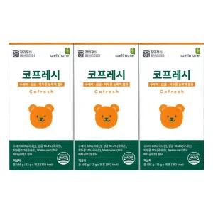 장인정신 에브리데이 유기농 수세미즙 코프레시 13g x 15포 3개 / 써클