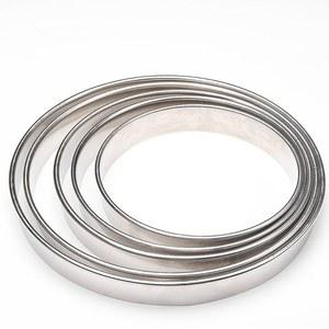 피자골드링 13인치 스테인레스 피자토핑링 더블 10인치 골드링 스틸 큐 원형식힘망