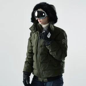 [루페코리아] 푸조 남자 여성 스키복 보드복 패딩 점퍼 상의 FZ-826-3 카키