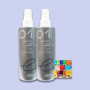아모스 스타일익스프레션 하드 스프리츠(물스프레이) 2개 강력한고정+랜덤팩