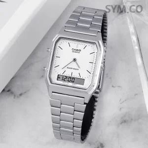 정품 AQ-230A-7 CASIO 카시오 메탈 시계 c35