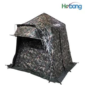 호봉 낚시텐트 밀리터리 블랙 소A 민물낚시 원터치 소형텐트