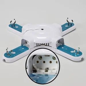 형광등기구 천장 십자등 55W안정기 4등 FPL 램프 사무실등 거실등 소켓 KS