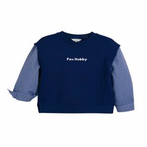 [컬리수] 체크배색레이어드티 [가을]