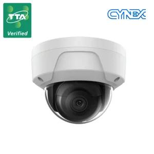 CN-D202-T 4mm 2MP TTA 인증 IP 네트워크 고정형 돔 CCTV 카메라