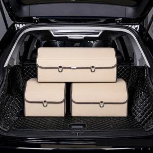 자동차 트렁크정리함 차량 트렁크 수납함 정리 박스 보관함 세차 가방 툴백 러기지박스
