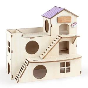 영공방 햄스감성터 하우스 시리즈 3층집 YM499