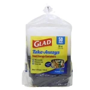 글래드 사각 밀폐용기 1.1L x 25세트