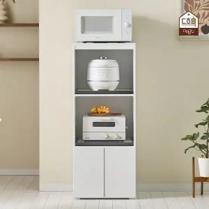 [다하미가구]벨리나 500 전자레인지 수납장 밥솥장 에어프라이어 렌지대