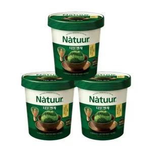 나뚜루 더블말차 파인트 474ml x3