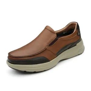 금강제화 랜드로바 듀얼쿠션 아웃솔 고어텍스 남성 슬립온 LANSLC5622MF3 브라운