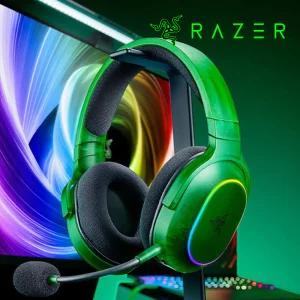 [국내정품] 레이저 바라쿠다 X 크로마 팬텀그린 무선헤드셋