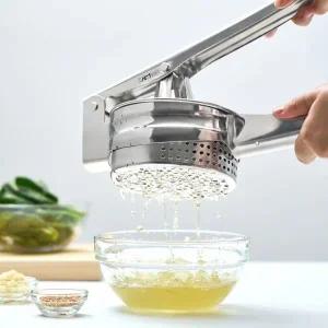 키친아트 VCCC6129 다용도 야채 짤순이 물기 제거 마늘다지기 시금치 물기짜기 스퀴저 누르개 즙