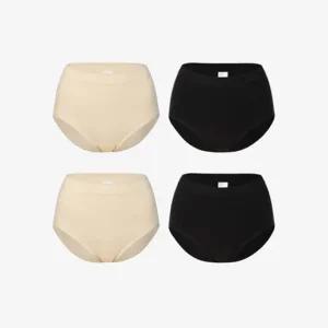 [최초가 91 600] 심리스 뱀부 복부 커버 삼각팬티 3+1