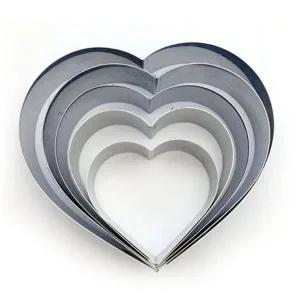 고품질 백일떡틀 높은하트무스틀 다식 백일떡 떡선물 하트케이크링 1호 떡도구 (WFJNCH5)