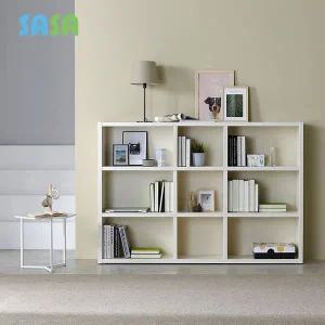 [SASA]사사가구 와이즐리 3단 9칸 와이드책장