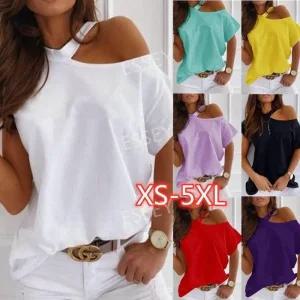 오프숄더 티셔츠 방송댄스 스트리트패션 줌바댄스 라틴 댄스복 숄더 탑 빅사이즈 상의