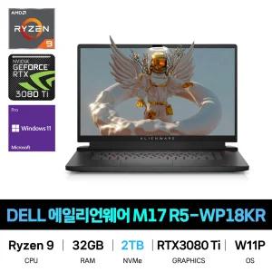 IT_DELL 에일리언웨어 M17 R5-WP18KR/SSD 2TB 재고보유