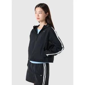 [르꼬끄](강남점)여성 선데이 후드 홑겹 자켓 BLK / QQ322LJK83