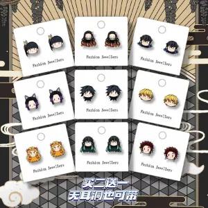 귀칼귀걸이 귀멸의칼날 귀살대 액세서리 귀칼굿즈 네즈코 탄지로