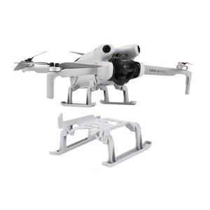 DJI 미니 4 프로 접이식 썰매 랜딩 기어 드론 익스텐더 스탠드 서포터 삼각대 퀵 릴리스 익스텐션 레그 경량 16g 피트 키트 항공기 보호 액세서리를 위한 Wtohoby