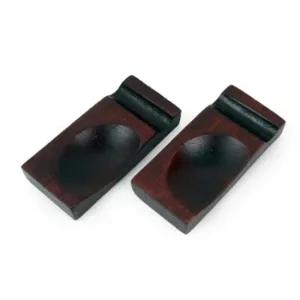 숟가락 받침대 옻칠 수저 받침 2P 세트 실리콘수저받침 수저받침 도자기수저받침 수저받침세트