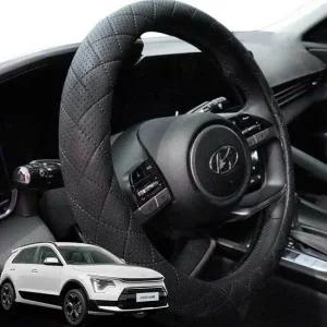 니로 핸들커버 자동차 가죽 퀄팅 핸들커버 자동차핸들커버 차량용핸들커버 열선핸들커버