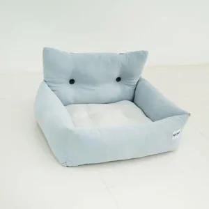 소형견 여행동반 차량용 푹신 카시트 U28545 강아지