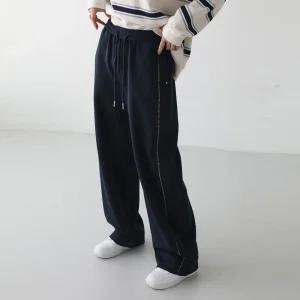 [피핀] 훗씨 스티치 밴딩 와이드 팬츠 #710900