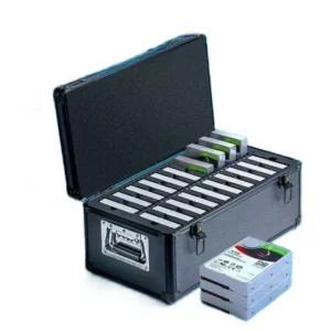 하드디스크 케이스 보관랙 컴퓨터 HDD 드라이브 잠금장치 외장 정리함