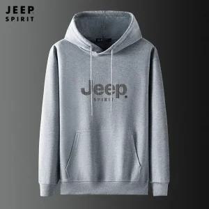 JEEP SPIRIT 남자 여자 후드티 가을 오버핏 프린트 맨투맨