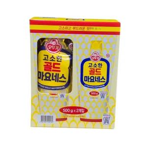오뚜기 고소한 골드 마요네즈 500g x 2개