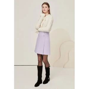 [JJ지고트](하남점)버튼 장식 미니 스커트 GNCA0SK511