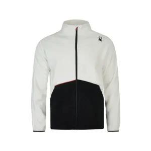 [스파이더]SPYDER 남성 플리스 본딩 집업 자켓 FM1SPJPCNFT313M-WHT