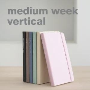 바이풀디자인 2026 기억보관함 미디움 주간 세로형 스케줄러 위클리 플래너 다이어리