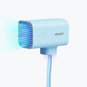 [10만대 판매 인증! 99.9% 살균력] 클린디 윈디 CL-403 무선 칫솔살균기 블루 1인용 욕실 자외선 건조기 UV-C LED 휴대용 소독기